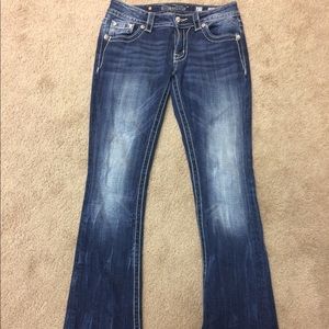 Miss Me Size 27 Dark Wash Jeans